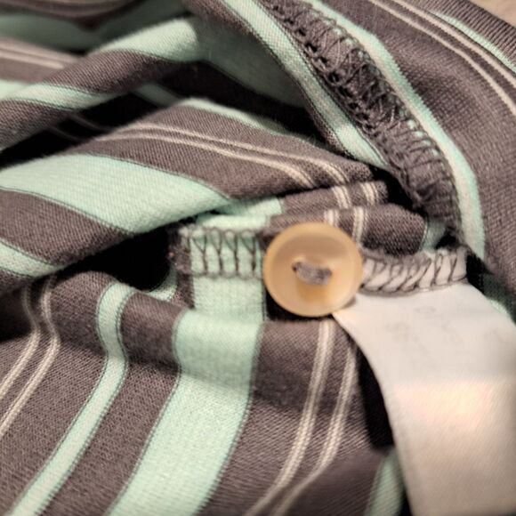 Peter Millar Pinehurst 1895 Golf Polo Shirt Mens XL Green Striped Putter Boy - Picture 9 of 12